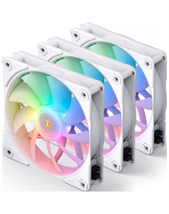 Вентилятор для корпуса Jonsbo ZF-120(3 in 1) White ARGB 3x120mm