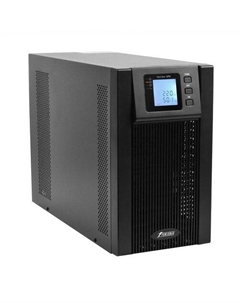 ИБП Online 3000 Plus, 3000 В·А, 2.7 кВт, EURO, розеток - 3, USB, черный (6114086) (без аккумуляторов) Powerman
