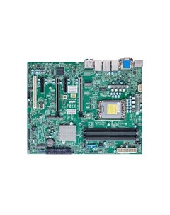 Материнская плата X13SAE-F, 1xSocket1700, iW680, 4xDDR5, 2PCI-Ex16, 3xM.2-PCI-E, 8SATA3 RAID 0/1/5/10, 7.1-ch, GLAN, 2.5GLAN, IPMI, 4xUSB 2.0, VGA, DVI, HDMI, DisplayPort, ATX, Retail (MBD-X13SAE-F O) Supermicro