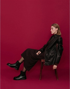 Черные женские челси Mascotte