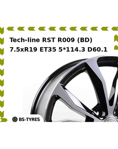 Колесный диск Tech Line Tech-line RST R009 (BD) 7.5xR19 ET35 5*114.3 D60.1 Tech line