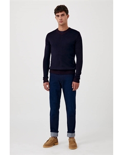 Пуловер мужской прямого силуэта с шерстью Finn flare