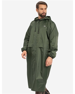 Плащ мужской ВВЗ для рыбалки и охоты, ткань таффета PVC 20000 мм вод.ст., Зеленый Huntsman