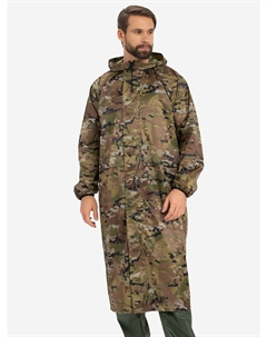Плащ мужской ВВЗ для рыбалки и охоты, ткань таффета PVC 20000 мм вод.ст., Зеленый Huntsman