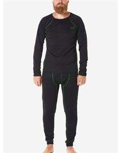 Комплект термобелья мужской THERMO LINE 2 для рыбалки и охоты, Черный Norfin