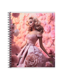 Набор тетрадей . glamour, 3 штуки, 80 листов, на гребне, обложка из мелованного картона Calligrata