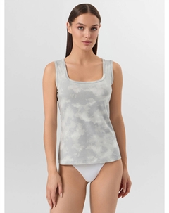 Топ бельевой женский серый с эффектом тай дай Mark formelle