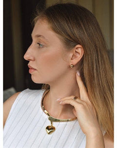 Набор 2 предмета: серьги, чокер Qf