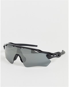 Черные солнцезащитные очки с черными стеклами Radar EV Path Oakley