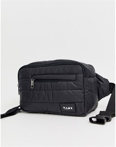 Черная сумка кошелек на пояс Friend or faux