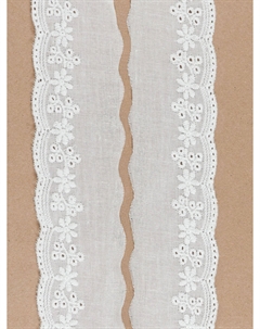 Кружево шитье, 45 мм, 13.7±1 м, белое Арт узор