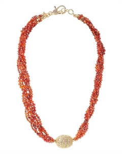 Колье Secret Bloom Bluejay