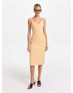 Платье на бретелях с вискозой Love republic