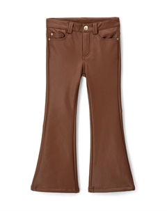 Брюки, экокожа для девочки Original marines