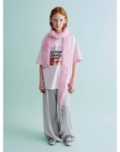 Широкие плиссированные брюки для девочек Sela