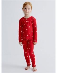 Пижама с принтом для девочек Sela