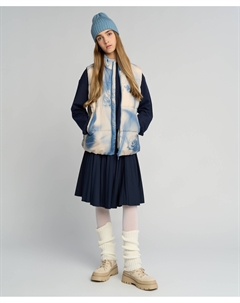 Колготки однотонные для девочки белые Button blue