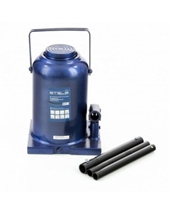 Домкрат гидравлический бутылочный, 50 т, h подъема 280-450 мм Stels