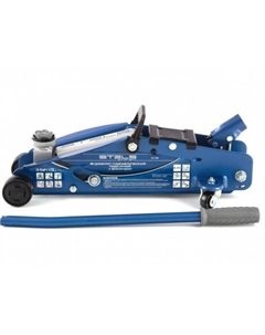 Домкрат гидравлический подкатной с фиксатором, 2,5т SAFETY PIN, 140-385 мм Stels