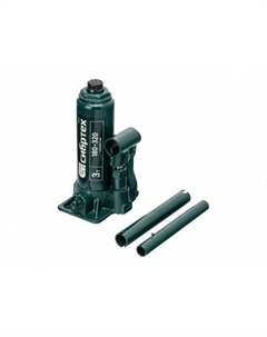 Домкрат гидравлический бутылочный, 3 т, 180-320 мм, в пласт. кейсе Сибртех