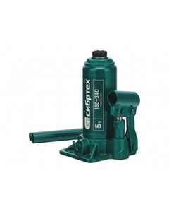 Домкрат гидравлический бутылочный, 5 т, 180-340 мм Сибртех