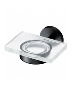 Стеклянная мыльница с настенным держателем AM.PM X-Joy A85A34222 черный Am.pm.