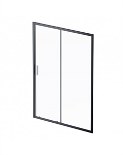 Дверь душевая 150х195 стекло прозрачное AM.PM Gem Solo W90G-150-1-195BT профиль черный Am.pm.