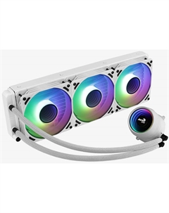 Система охлаждения жидкостная Mirage L360 WH 4710562759167 LGA2066/2011/1200/115x/775/AM4/AM3+/AM3/AM2+/AM2/FM2/FM1 (Al+Cu, 3*120mm, 600-1800 Aerocool