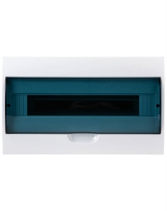 Бокс навесной 11-0318 пластиковый ЩРН-П-18 IP41 белый Rexant