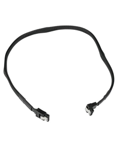 Кабель интерфейсный CC-SATAM-DATA90-BLBR-50CM SATA, Sata3 7pin/7pin, 50см, нейлоновая оплетка, черн, пакет Cablexpert