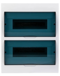 Бокс навесной 11-0324 пластиковый ЩРН-П-24 IP41 белый Rexant