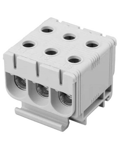 Клемма вводная 11-2121 силовая КВС 6-50мм? 3-рядная серая Rexant