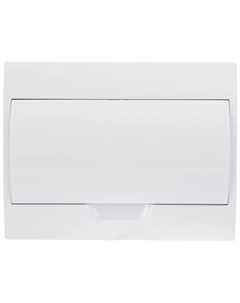 Бокс навесной 11-0313 пластиковый ЩРН-П-12 IP41 белый (белая дверца) Rexant