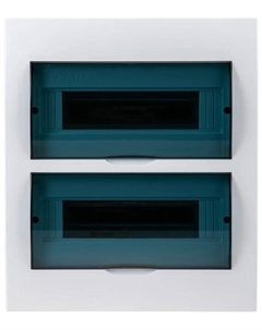 Бокс встраиваемый 11-0224 пластиковый ЩРВ-П-24 IP41 белый Rexant