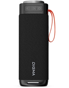 Колонка портативная Digma D-PS1522 PS1522B черная 60W 2.0 BT 10м 3000mAh
