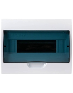 Бокс навесной 11-0312 пластиковый ЩРН-П-12 IP41 белый Rexant