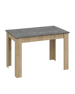 Кухонный стол Промо Т2 110x73.5x110 см прямоугольник ДСП цвет дуб крафт золотой Triya