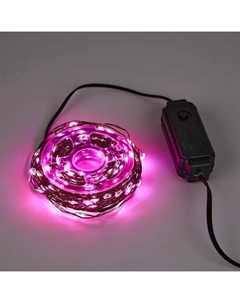Электрогирлянда комнатная Роса 20 м 200 ламп цвет розовый 8 режимов работы Neon-night