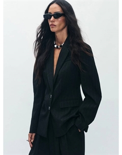 Приталенный жакет в полоску Zarina