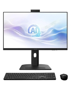 Моноблок MSI Modern AM273QP AI 1UM-090XRU 27" WQHD Core Ultra 5 125H/16Gb/512Gb SSD/Kb+m/DOS Black Msi