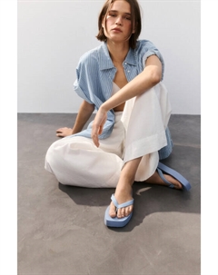 Сабо-вьетнамки на толстой подошве Befree