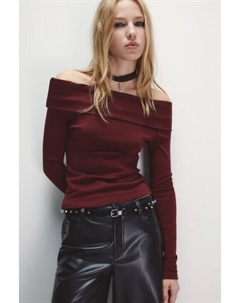 Топ-лонгслив с открытыми плечами Befree