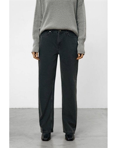 Джинсы однотонные прямого кроя Urban tiger