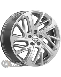 Литой диск KL-372 7x17/5x114.3 D60.1 ET45, Серебристые Скад