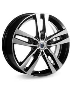 Диски R16 5x112 6,5J ET46 D57,1 Rassvet (КС868) Алмаз чёрный Rapid