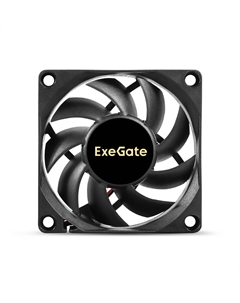 Вентилятор ExtraPower EP07015B2P, 70 мм, 3100rpm, 27 дБ, 2-pin, 1шт, черный (EX295232RUS) Exegate