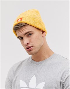 Желтая шапка бини Adidas skateboarding