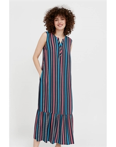 Полосатое платье с воланами Finn flare