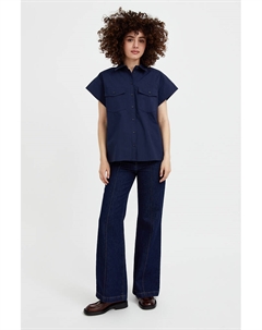 Хлопковая рубашка с короткими рукавами Finn flare