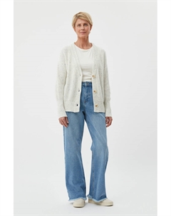 Трикотажный кардиган женский с шерстью Finn flare